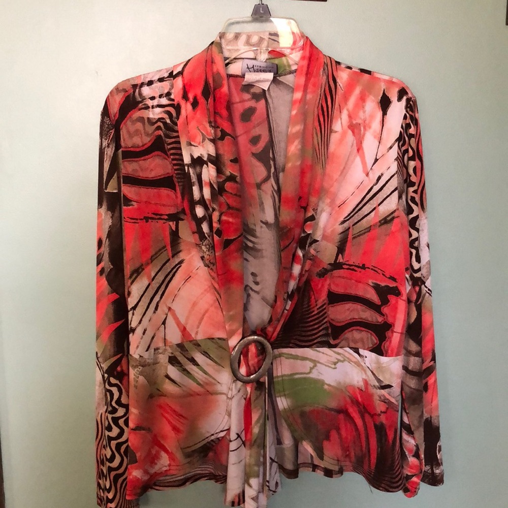🌼Multi Coloured Coverup Blouse🌼